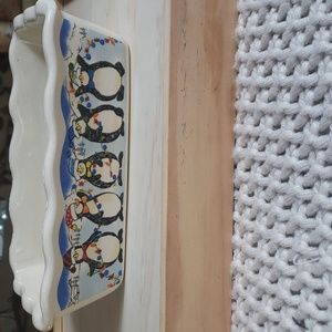 Snow Penguins 9"x5"  Loaf Pan -